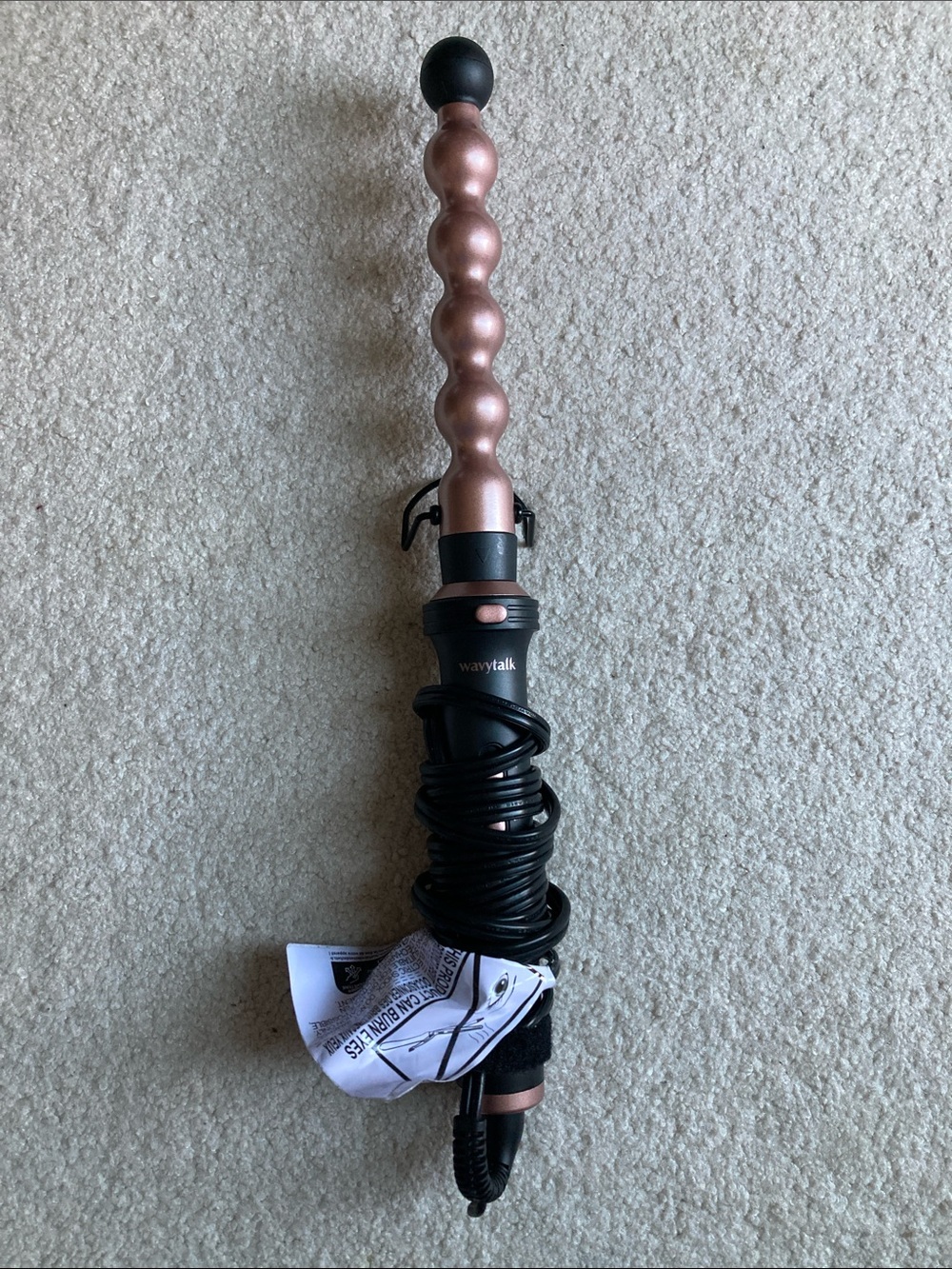 wavytalk bubble wand curling iron